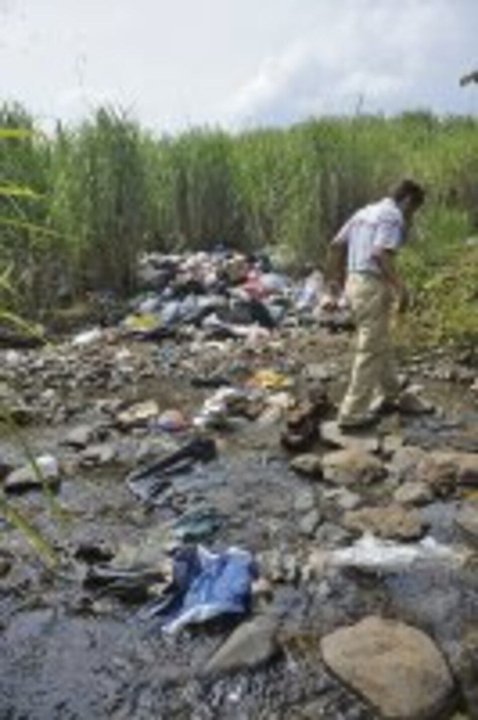 Una comunidad que reclama limpieza