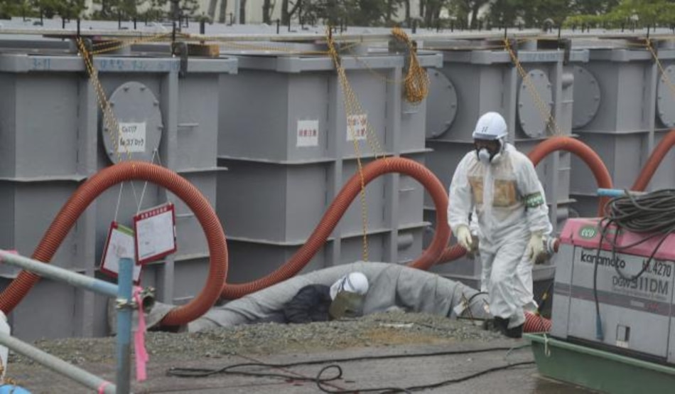 Fukushima centra su batalla en la acumulación de agua radiactiva
