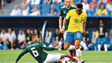 Brasil mostró poderío ante los mexicanos
