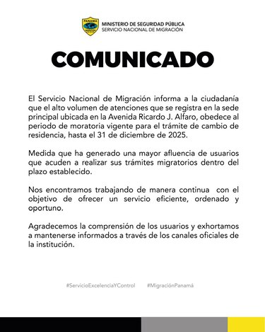 Migración registra gran número de extranjeros por actualización de datos, estos son los requisitos
