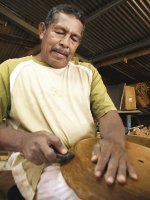 Piezas de arte en barro