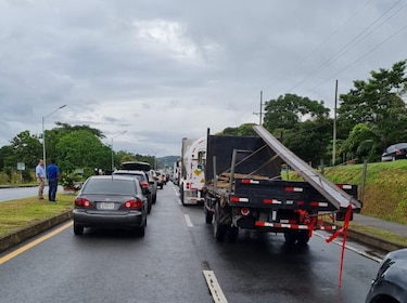 Vía Interamericana estuvo cerrada por más de 23 horas