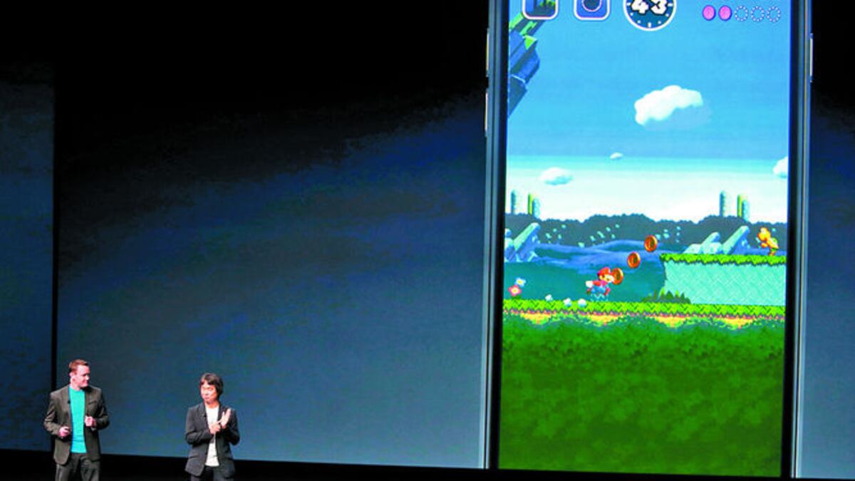 Shigeru Miyamoto anunció el juego de Mario Bros para el iPhone.Reuters