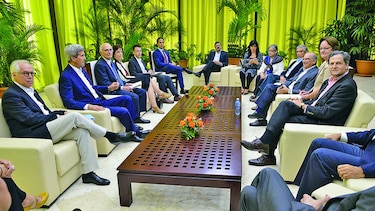 John Kerry se reúne con las FARC en Cuba