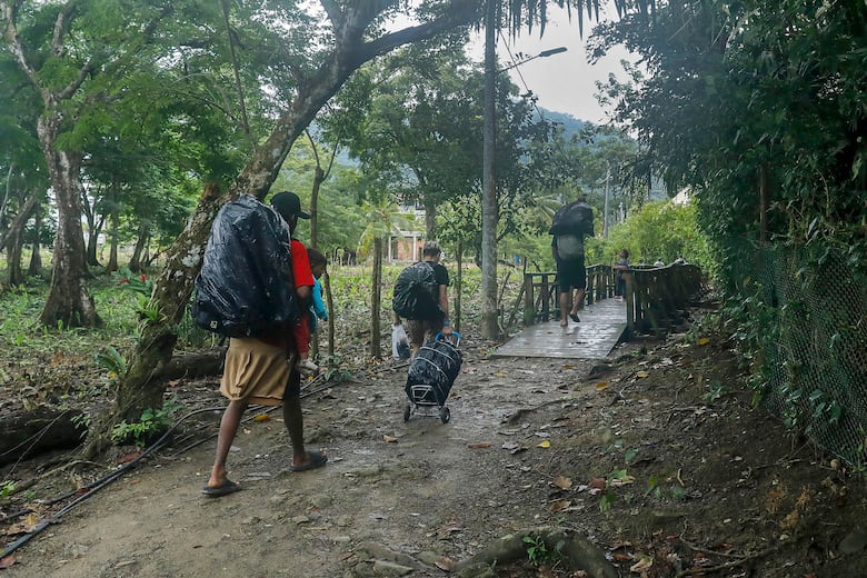 El éxodo de los migrantes a la inversa; la ruta por mar para evitar el Darién