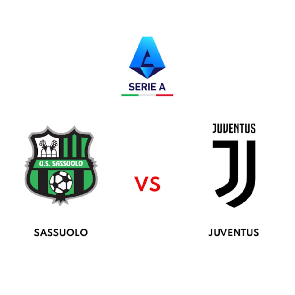 Sassuolo se mide con Juventus de local
