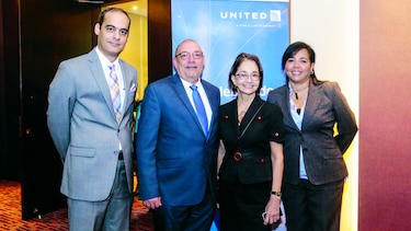 United Airlines celebra 25 años en Panamá