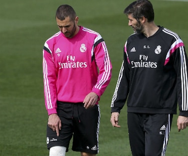 Real Madrid confirma baja de Benzema ante el Atlético por lesión