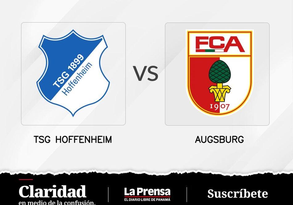TSG Hoffenheim frente al reto de cortar la racha negativa ante FC Augsburgo