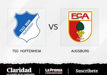 TSG Hoffenheim frente al reto de cortar la racha negativa ante FC Augsburgo