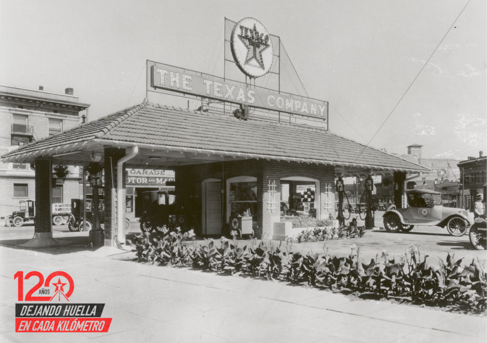 Texaco, 120 años dejando huella en cada kilómetro
