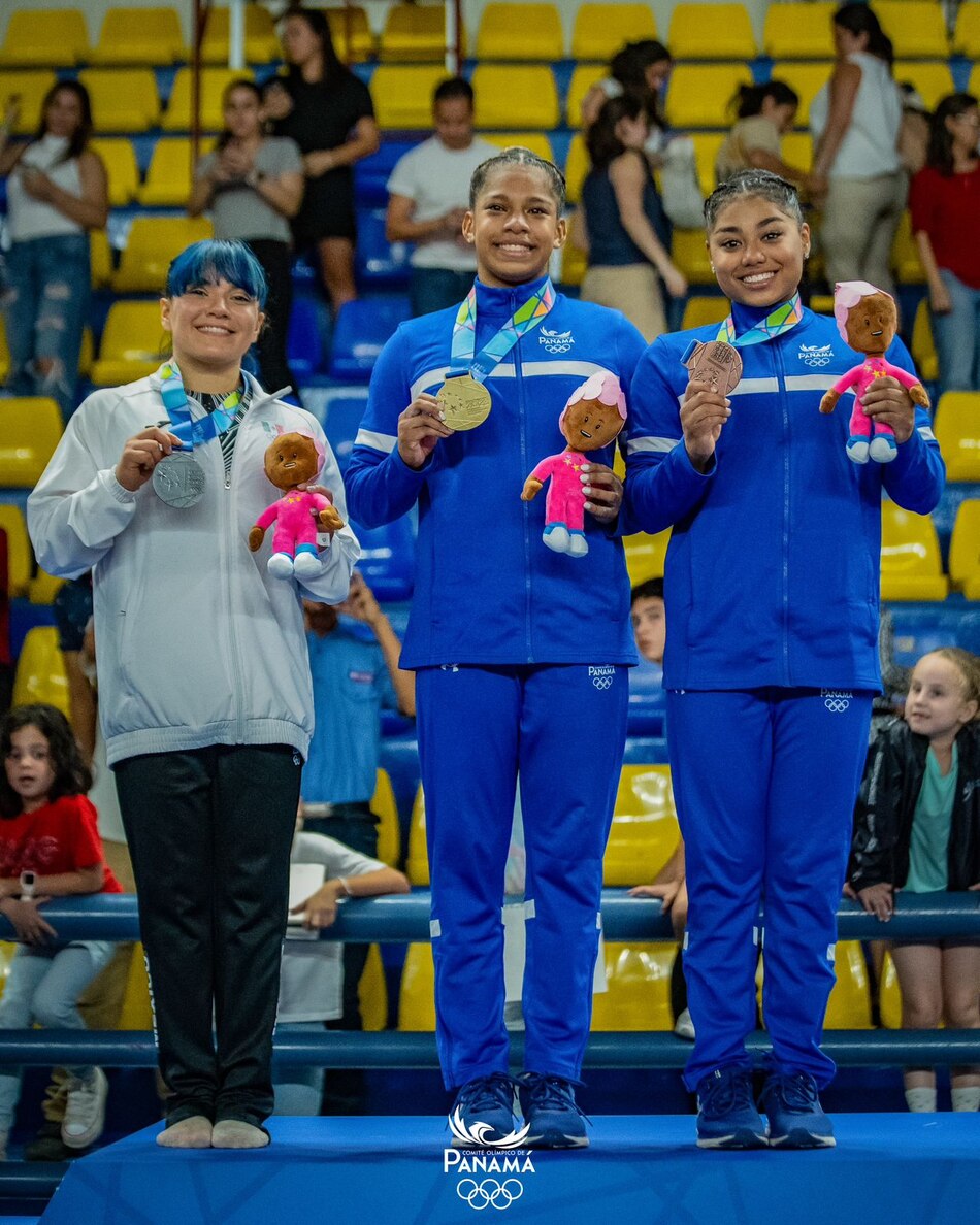 Karla Navas, la gimnasta panameña que da pasos grandes para llegar a París 2024