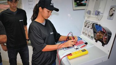 Mujeres toman delantera en cursos del Inadeh