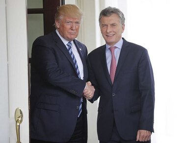 Trump y Macri hablan sobre seguridad e intercambio comercial