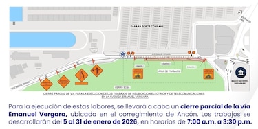 Anuncian cierres parciales y trabajos eléctricos en Ancón y la carretera Panamericana por obras del cuarto puente