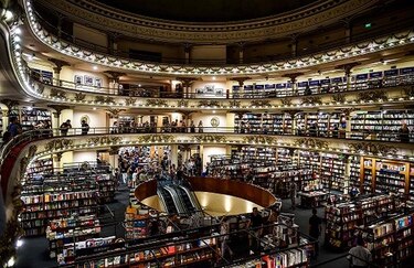 Majestuosa librería de Buenos Aries escogida como la más bella por la revista National Geographic