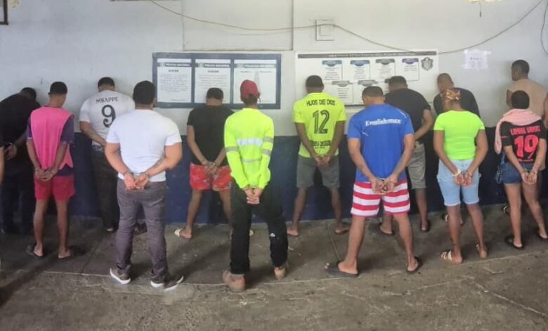 Desmantelan pandilla en Colón integrada por adultos y adolescentes vinculados a delitos graves