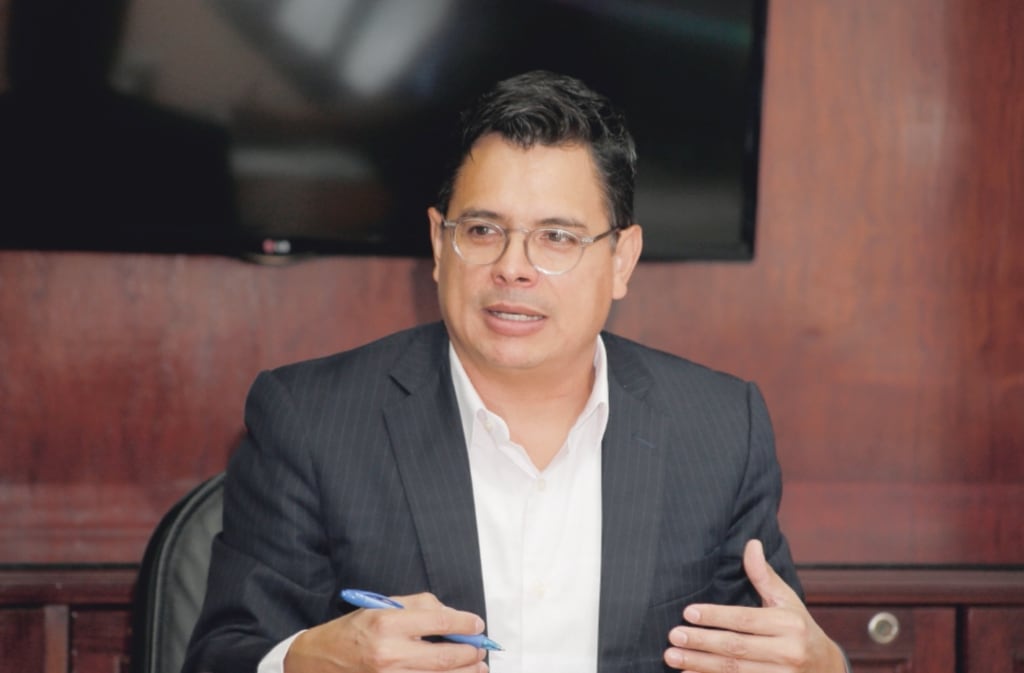 Abdiel Santiago, secretario técnico del FAP, saliente. Archivo