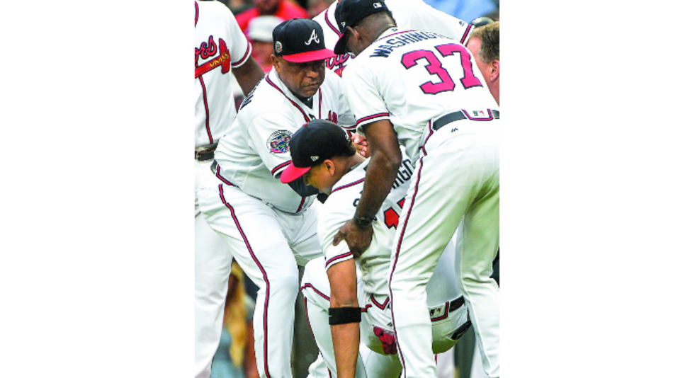 Johan Camargo estará fuera por 10 días