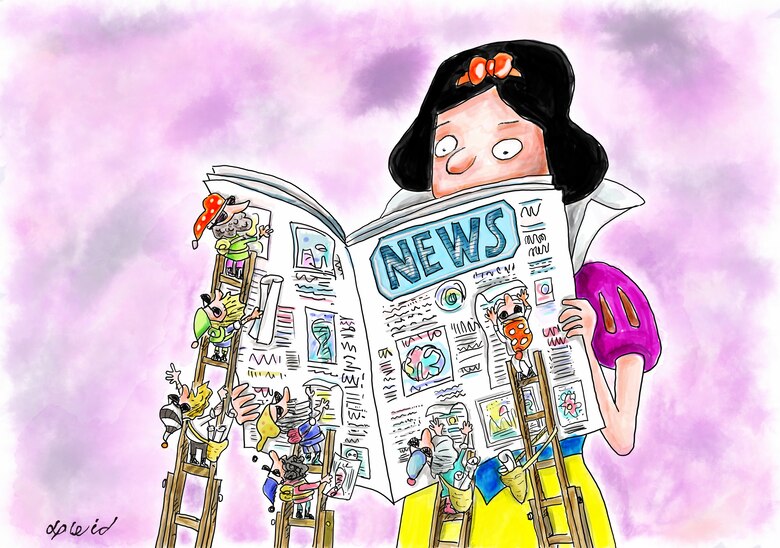 Premiación a caricaturas de la primera Expo Cartoon