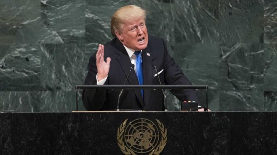 Donald Trump arremete contra Corea del Norte e Irán en la ONU