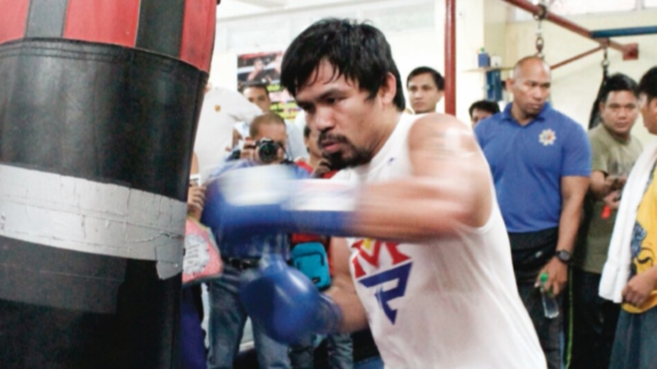 Pacquiao quiere seguir haciendo historia en el boxeo
