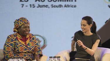 Angelina Jolie asiste a la Cumbre de la Unión Africana