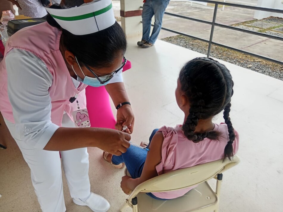 Panamá superó las 250 mil dosis administradas en la Semana de Vacunación