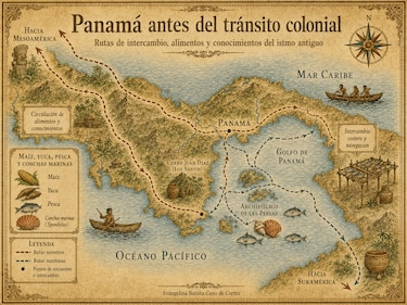 Cuando el istmo ya era camino