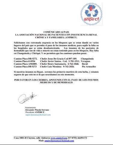 Médicos, pacientes, productores y clubes cívicos abogan por crear corredores humanitarios