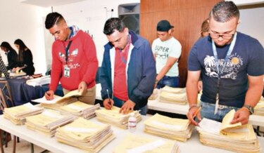 Tribunal Electoral revisó 2.9 millones de firmas