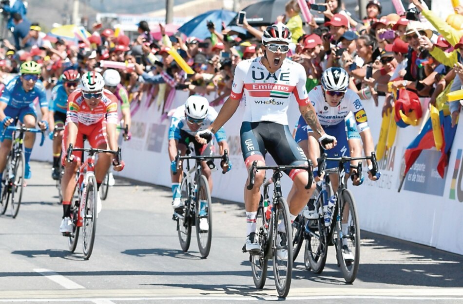 Molano vence en la segunda etapa del Tour Colombia 2020