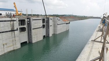 Menos lluvia sobre el Canal en 50 años