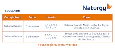 Trabajos de mantenimiento en la red eléctrica del 3 al 9 de marzo de 2025