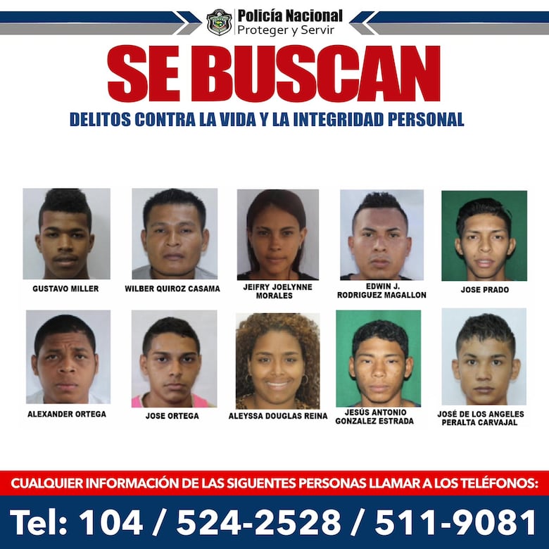 Autoridades buscan a 28 personas vinculadas a casos de homicidios