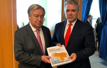 Diario afirma que Duque entregó a la ONU datos falsos sobre guerrilleros colombianos en Venezuela