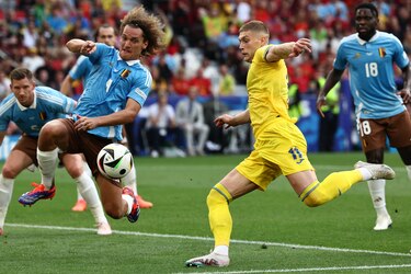 Ucrania queda fuera de la Eurocopa y Bélgica empareja con Francia en octavos