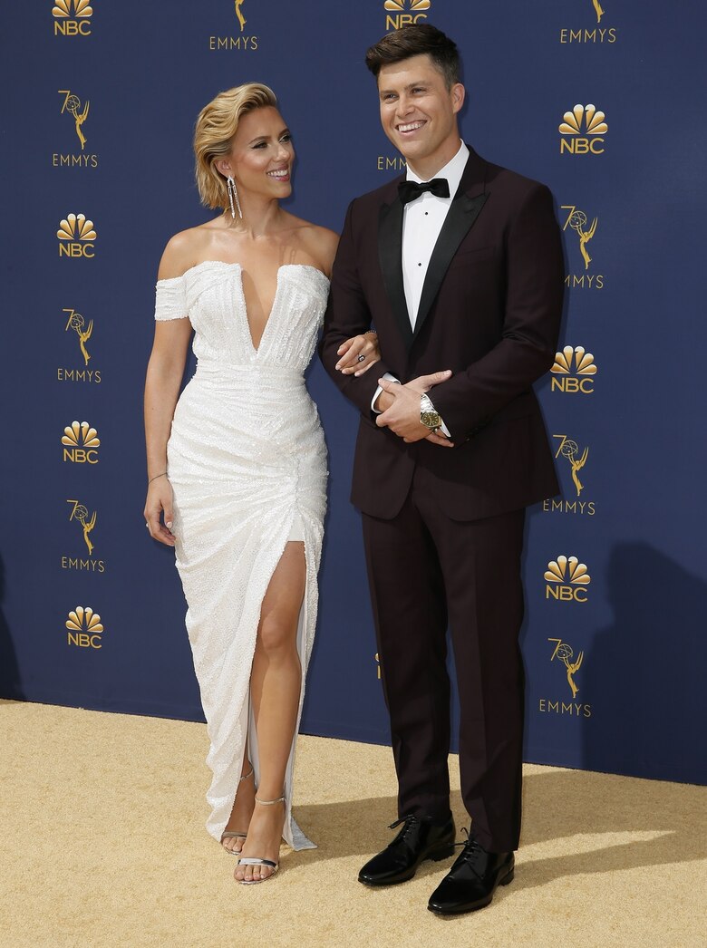 La alfombra dorada de los premios Emmy 2018