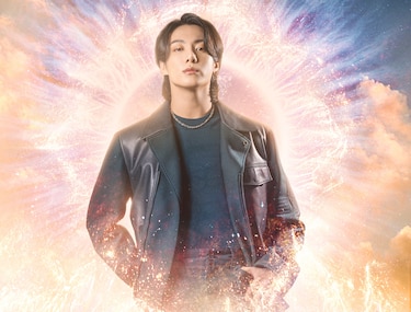 Jung Kook, del grupo surcoreano BTS, estrella de la ceremonia inaugural