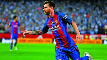 Messi fue lo mejor del Barcelona