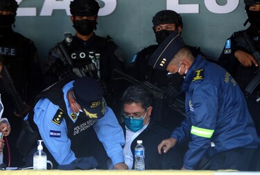 Expresidente de Honduras queda en prisión preventiva tras pedido de extradición