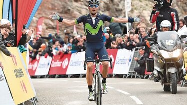 Valverde gana la Vuelta a la Cataluña por tercera vez