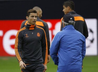 Cristiano no completa entrenamiento; alarma en el Real Madrid