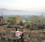 Amanecer en Borobudur