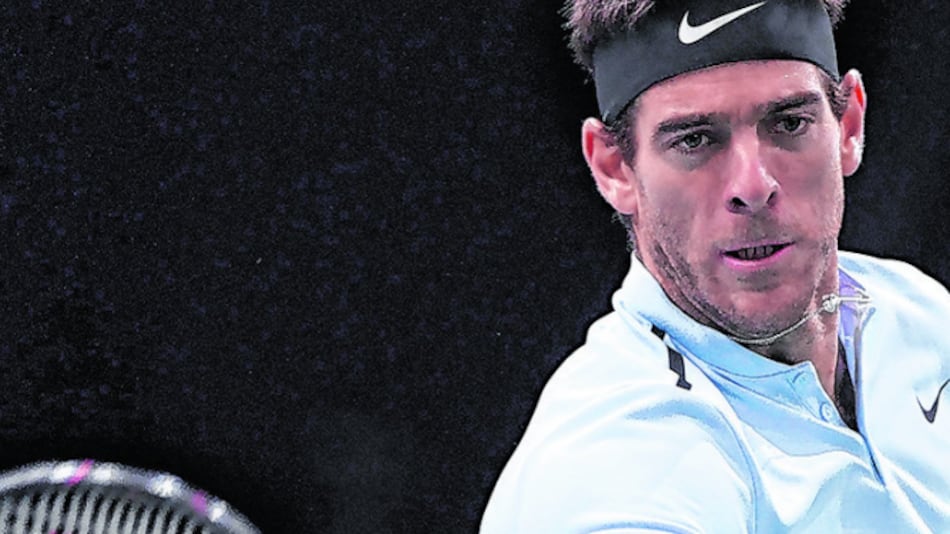 Del Potro cae en París y no alcanza el Masters