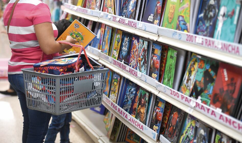 Más de $70 en útiles escolares