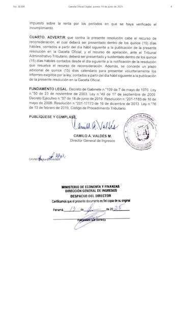 DGI revoca el beneficio fiscal a organizaciones sin fines de lucro, academias deportivas y agrupaciones religiosas; conoce cuáles son