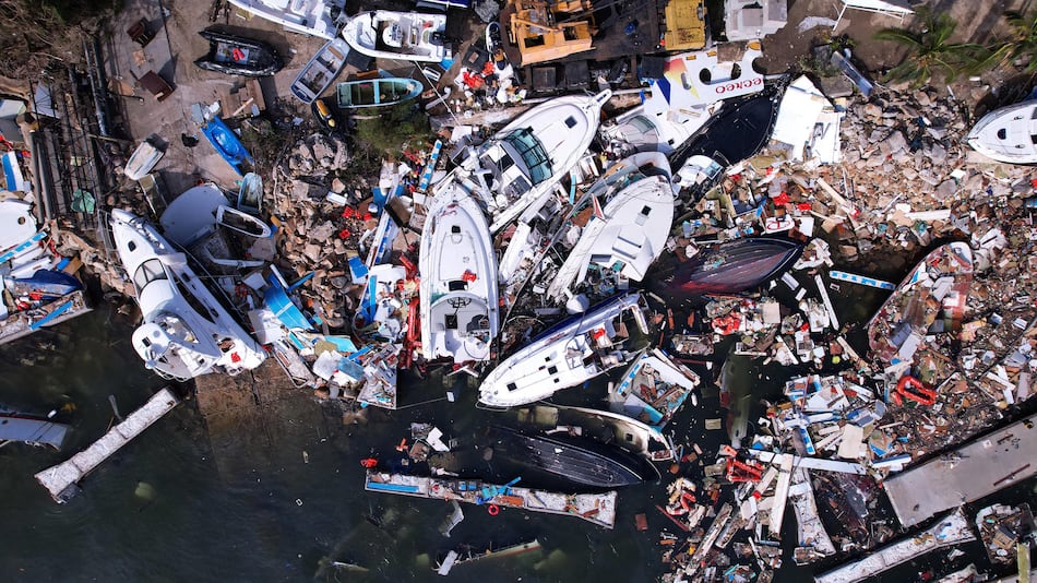 México: aumenta la cifra de fallecidos por el impacto del huracán Otis en Acapulco