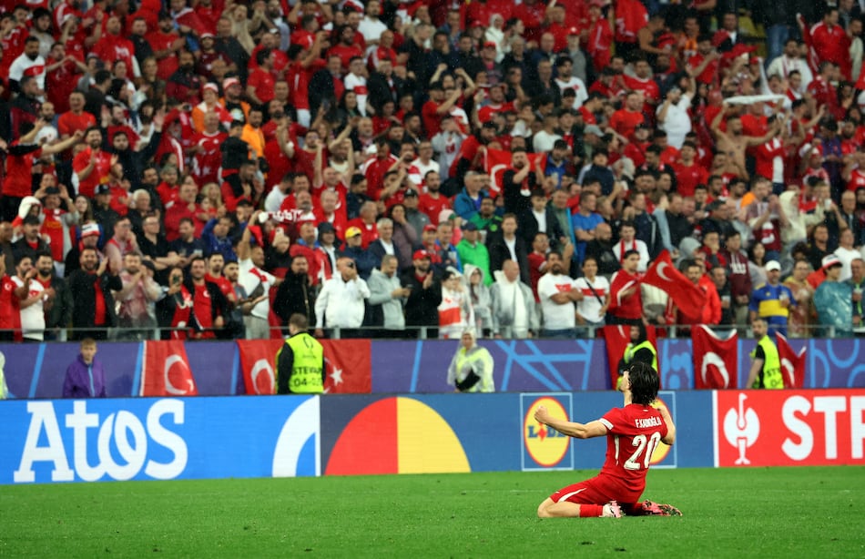 Turquía vence 3 por 1 a Georgia en la Eurocopa