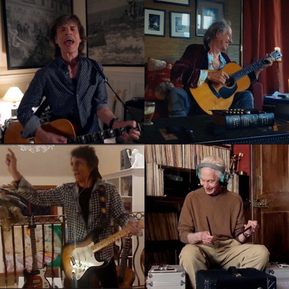 Rolling Stones lanza una nueva y elocuente canción: ‘Living in a Ghost Town’